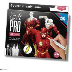 Craft Kit Illustration, Flash, assorted colours, 1 pack