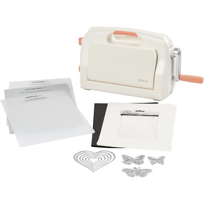 Die Cut and Embossing Machine Starter Kit, A4, sheet 210x297 mm, 1 set