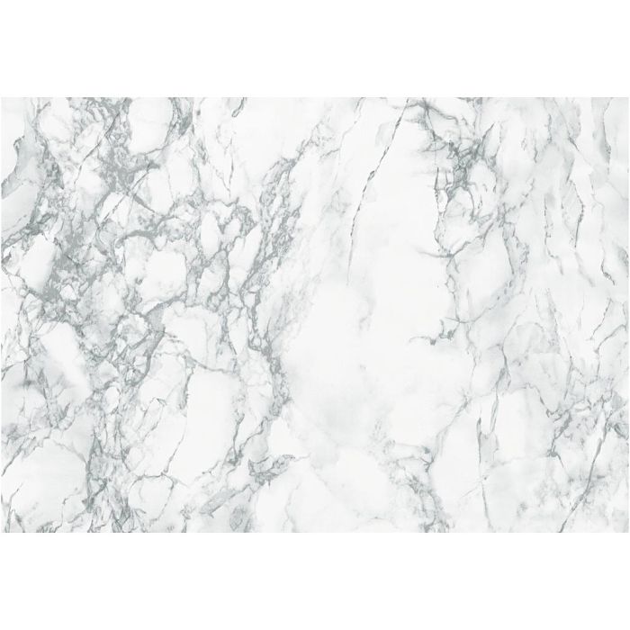 Self-Adhesive Foil, marble, W: 45 cm, grey, 2 m/ 1 roll