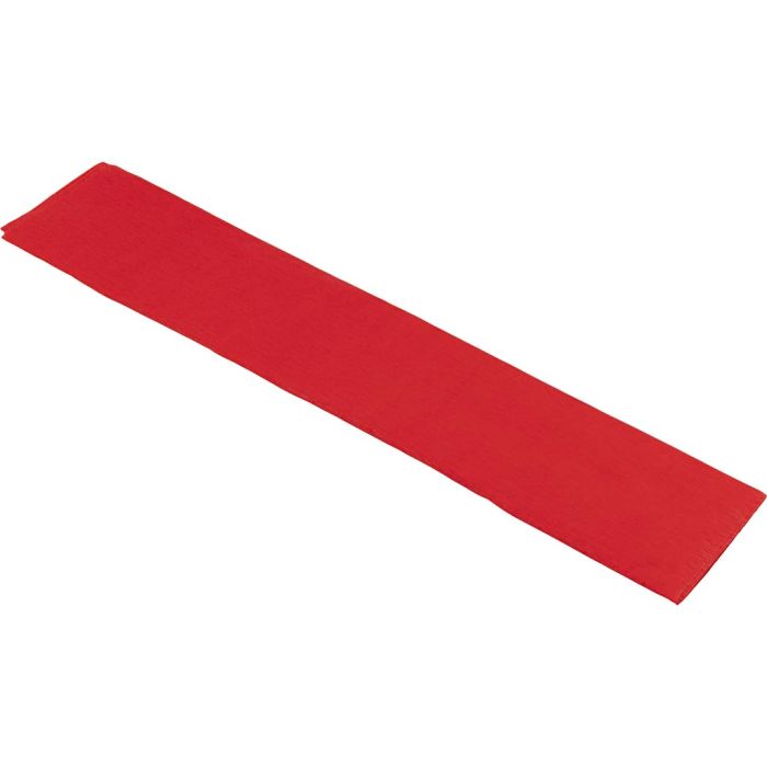 Crepe Paper, sheet 50x250 cm, 22 g, dark red, 1 pleats/ 1 pack