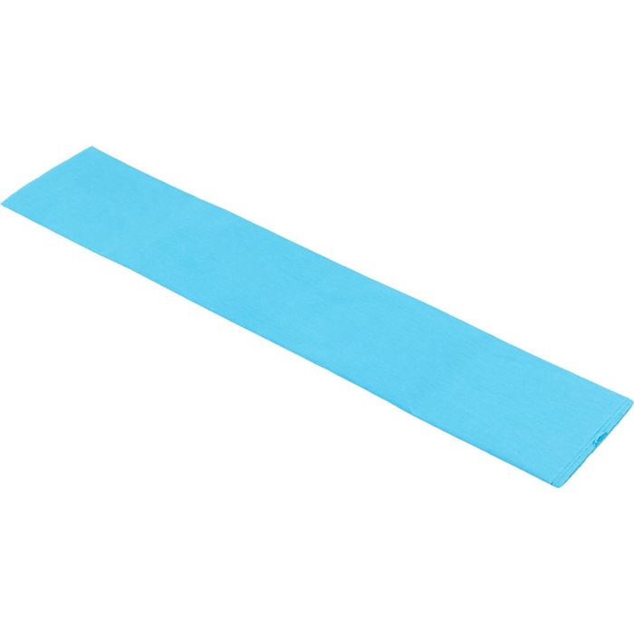Crepe Paper, sheet 50x250 cm, 22 g, turquoise, 1 pleats/ 1 pack