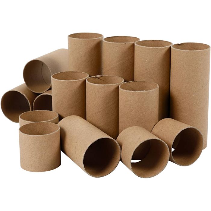 Cardboard tube, L: 4,7+9,3+14 cm, 60 pc/ 1 pack