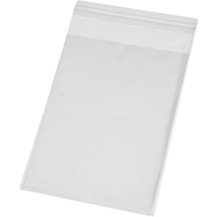 Cellophane Bag, H: 12,9 cm, W: 9,7 cm, thickness 25 my, 200 pc/ 1 pack