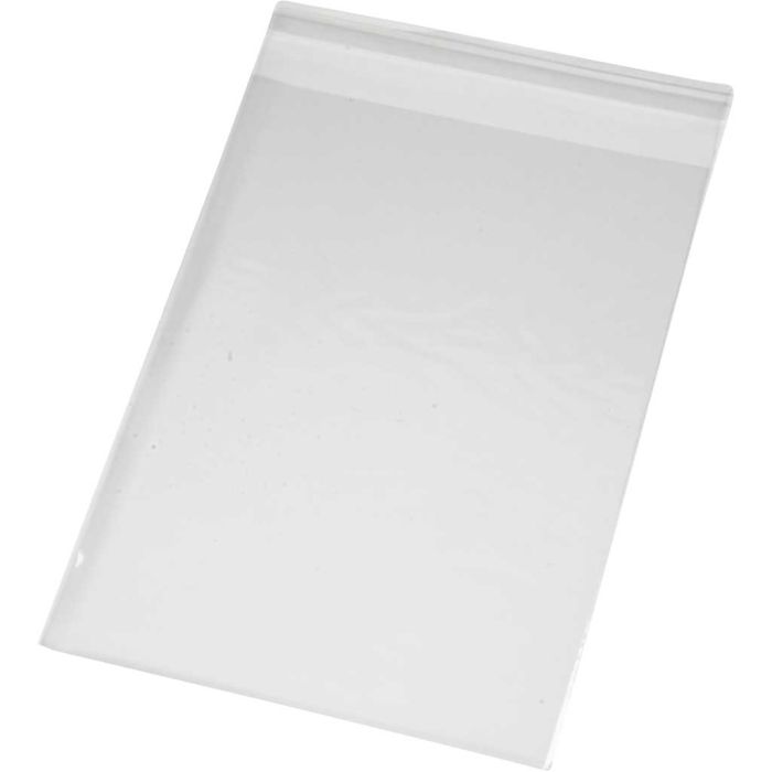 Cellophane Bag, H: 17,3 cm, W: 12,3 cm, thickness 25 my, 200 pc/ 1 pack