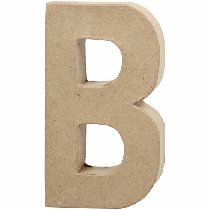 Letter, B, H: 20,5 cm, W: 11,5 cm, thickness 2,5 cm, 1 pc