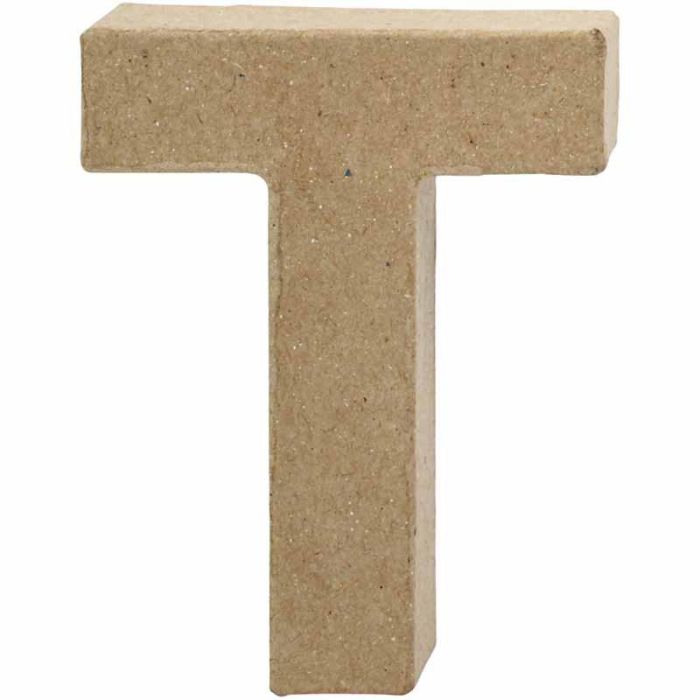 Letter, T, H: 10 cm, W: 7,8 cm, thickness 1,7 cm, 1 pc