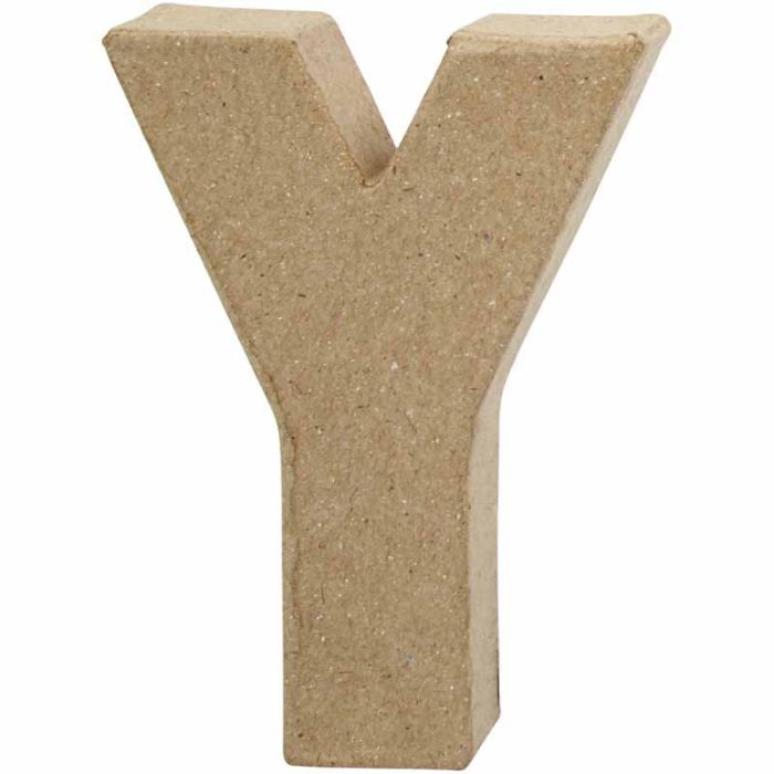 Letter, Y, H: 10 cm, W: 7,9 cm, thickness 1,7 cm, 1 pc