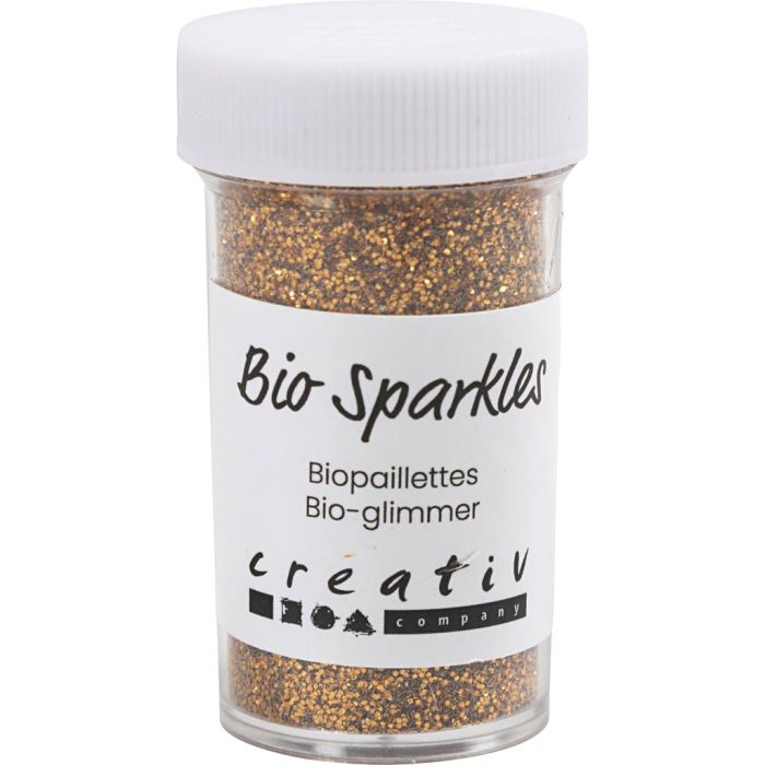 Bio Sparkles, copper, 27 ml, 15 g/ 1 tub