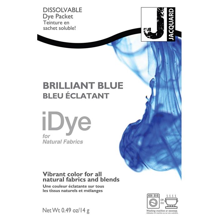 iDye for Natural Fabrics, brilliant blue, 14 g/ 1 pack