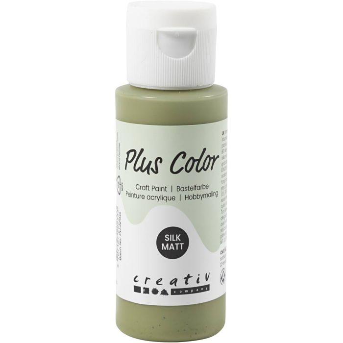 Plus Color Craft Paint, eucalyptus, 60 ml/ 1 bottle