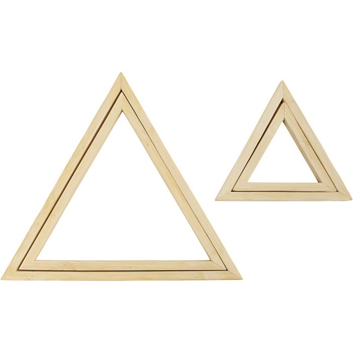 Frames, Triangle, size 9x12+18x21 cm, 2 pc/ 1 pack