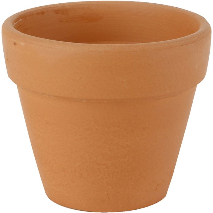 Flower Pots, H: 8 cm, dia. 9 cm, 24 pc/ 1 pack