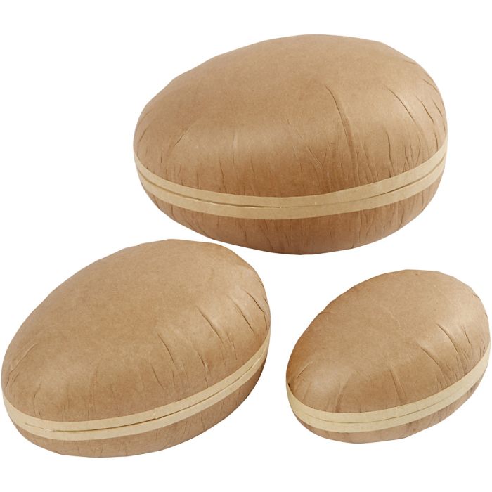 Two-piece Egg, L: 12+15+18 cm, 3 pc/ 1 pack