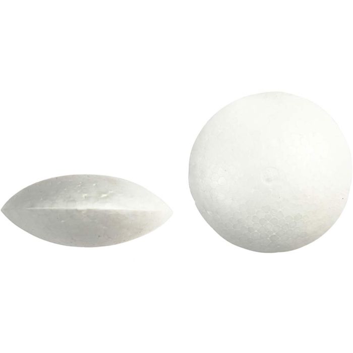 Ufo, dia. 7,5 cm, thickness 31 mm, white, 100 pc/ 1 pack
