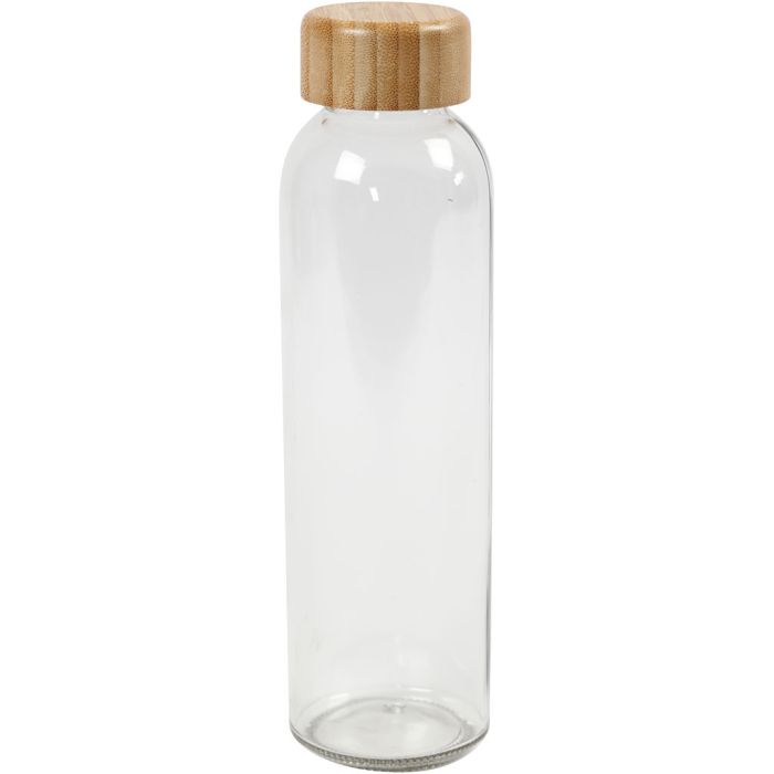 Water Bottle, H: 22 cm, dia. 6,7 cm, 500 ml, 1 pc