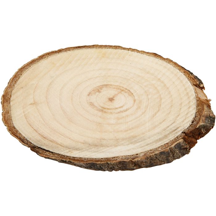 Wooden Discs, size 9,5x6 cm, thickness 6 mm, 12 pc/ 1 pack