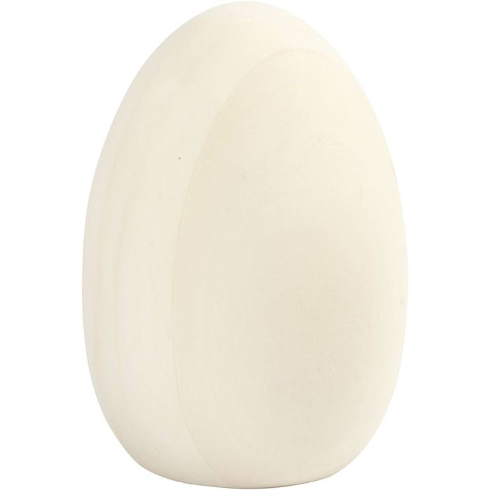 Egg, H: 8 cm, dia. 6 cm, 1 pc