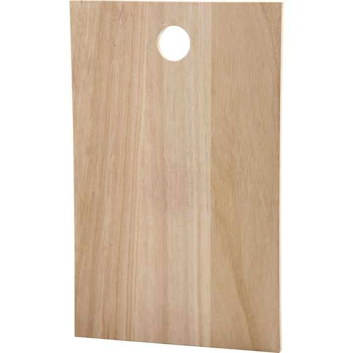 Wooden slab, size 35x22 cm, thickness 13 mm, 1 pc