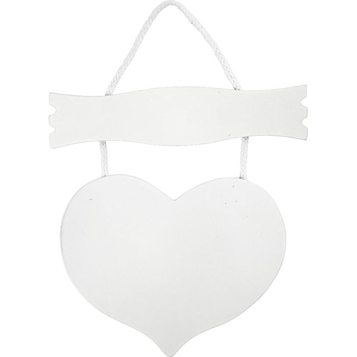 Heart and sign, size 28x19 cm, thickness 5 mm, 10 pc/ 1 pack