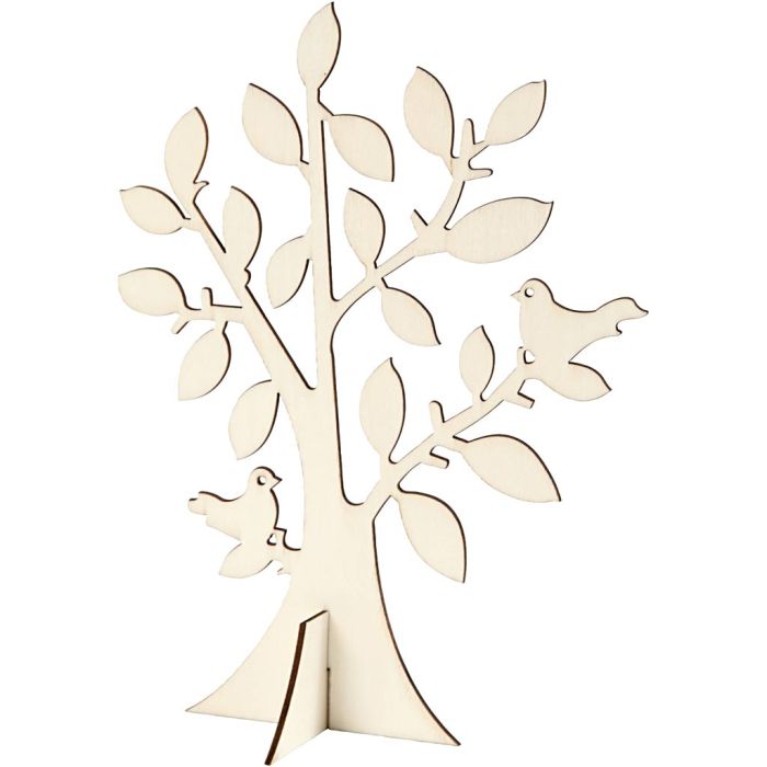 Tree, H: 24 cm, W: 18,4 cm, thickness 0,4 cm, 1 pc