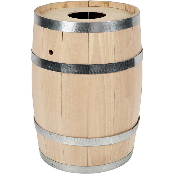 Carnival Barrel, beech, H: 44 cm, dia. 29 cm, extra strong, 1 pc