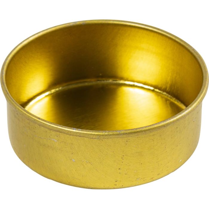 Candle Holder, size 15 mm, hole size 44 mm, brass, 12 pc/ 1 pack