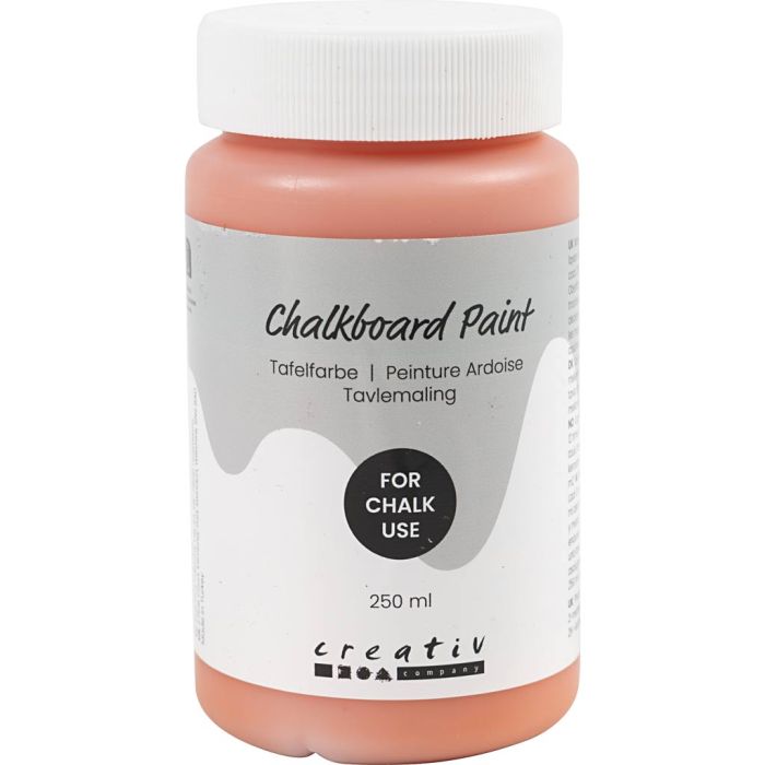 Chalkboard Paint, orange, 250 ml/ 1 bottle