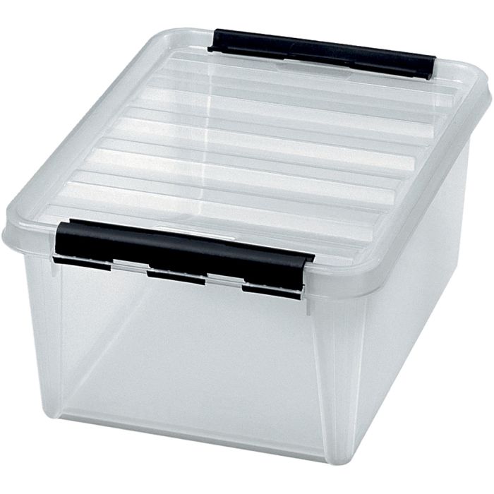 Storage box with lid, size 40x30x18,5, 15 L, 1 pc