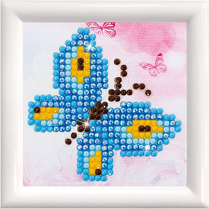 Diamond Dotz , Butterfly Sparkle, size 7,6x7,6 cm, 1 pack