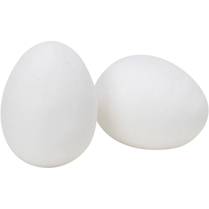 Compressed Cotton Eggs, size 40 mm, white, 100 pc/ 1 pack