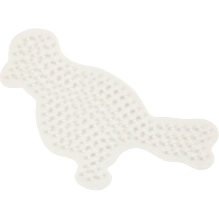 Bead board / pegboard, bird, size 10 cm, medium, 1 pc