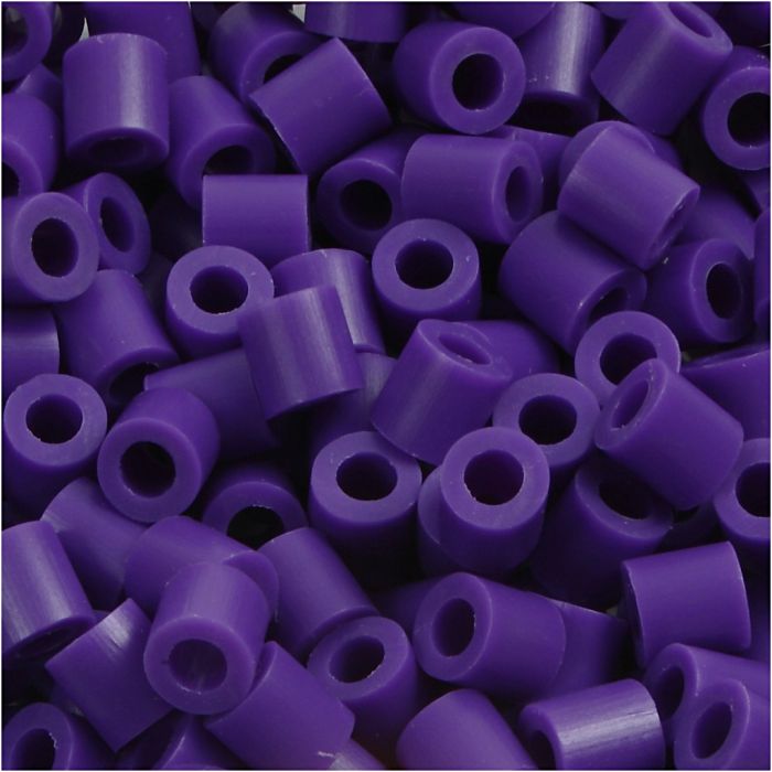 PhotoPearls, size 5x5 mm, hole size 2,5 mm, medium, dark purple (11), 1100 pc/ 1 pack