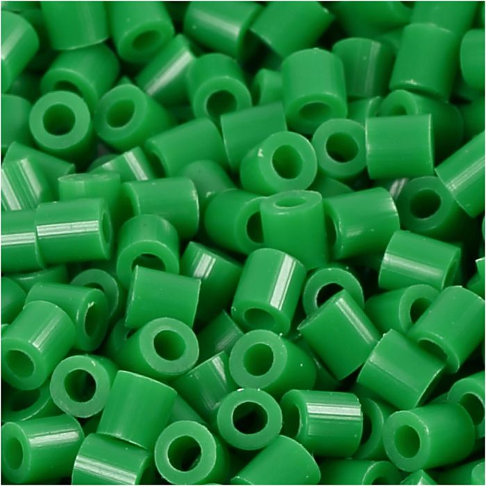 PhotoPearls, size 5x5 mm, hole size 2,5 mm, medium, green (16), 1100 pc/ 1 pack