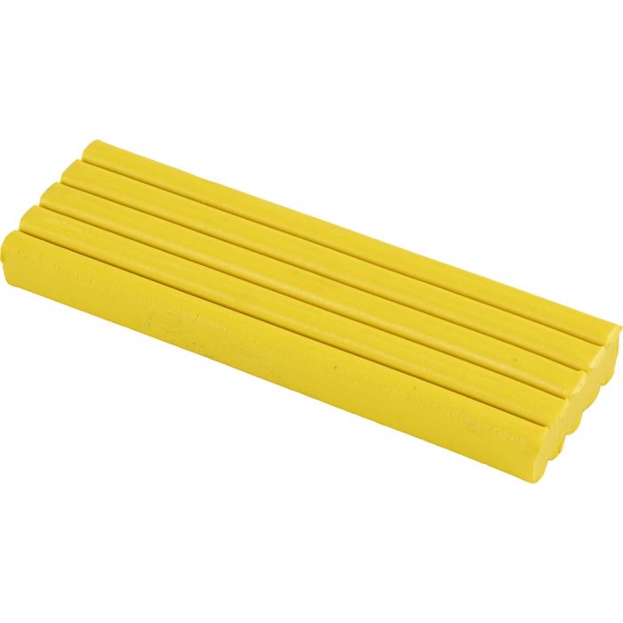 Modelling Clay, yellow, 200 g/ 1 pack