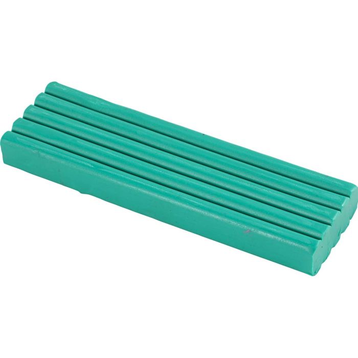 Modelling Clay, size 13x6x4 cm, deep green, 500 g/ 1 pack