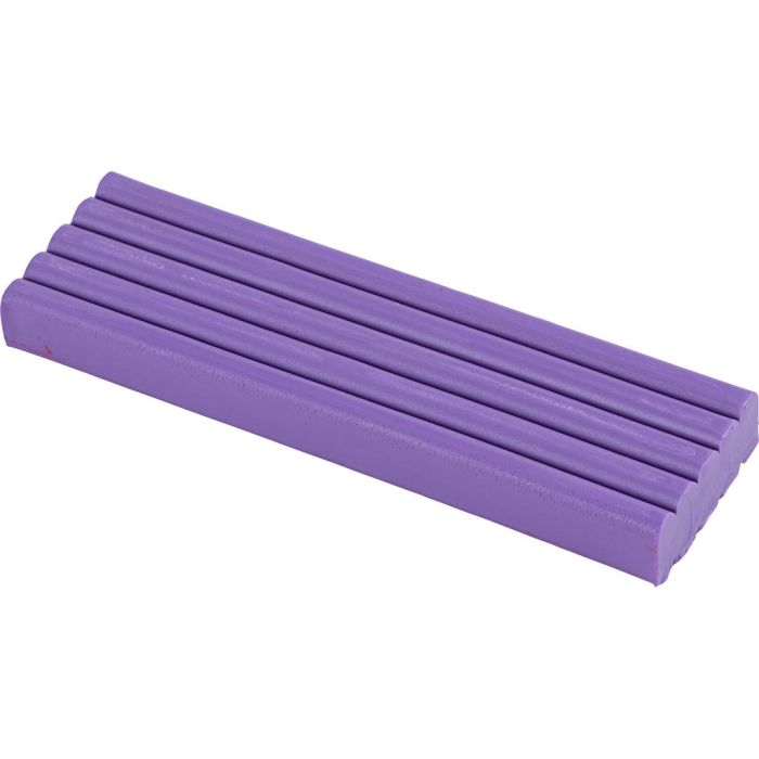 Modelling Clay, size 13x6x4 cm, light lilac, 500 g/ 1 pack