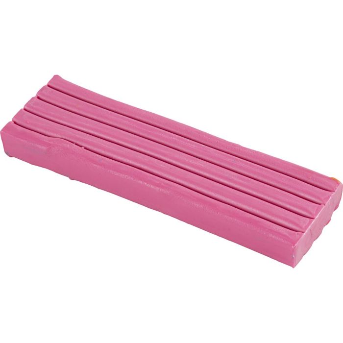 Modelling Clay, pink, 200 g/ 1 pack