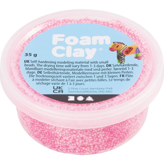 Foam Clay®, pink, 35 g/ 1 tub