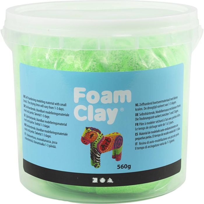 Foam Clay®, green, 560 g/ 1 bucket