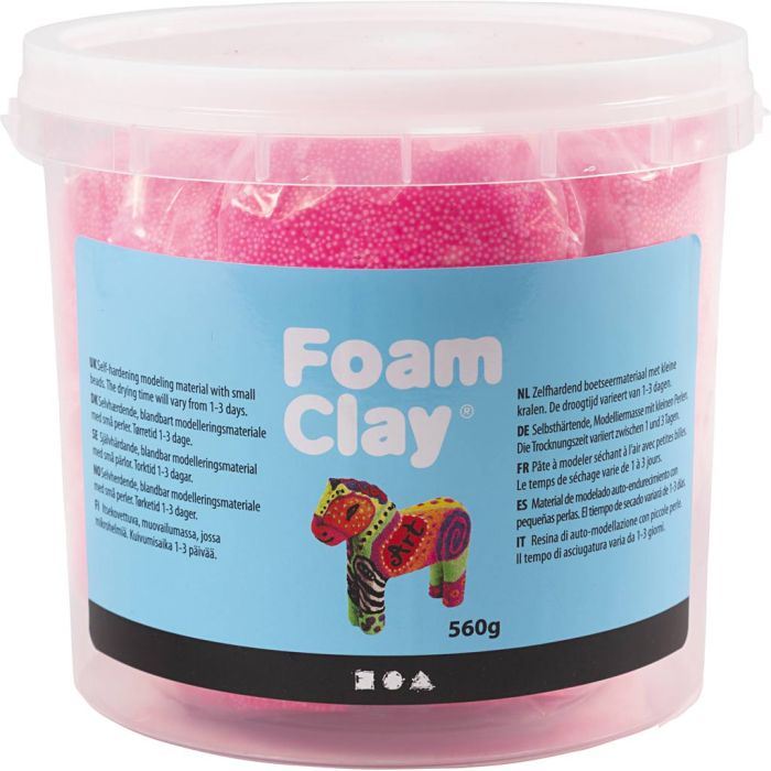 Foam Clay®, pink, 560 g/ 1 bucket