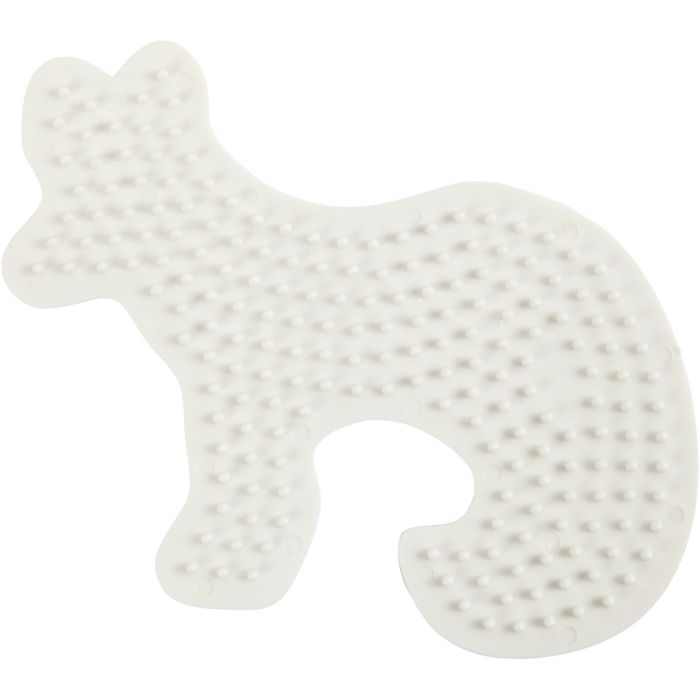 NABBI BioBeads Pegboard, Fox, size 9,5x13,4 cm, medium, 1 pc