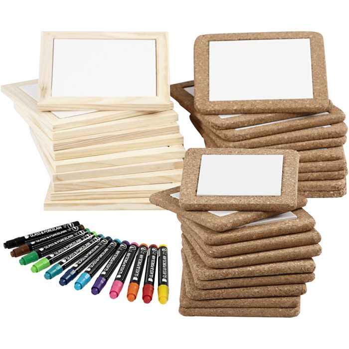 Group Craft Kit Trivet Painting, standard colours, additional colours, 30 pc, 1 set