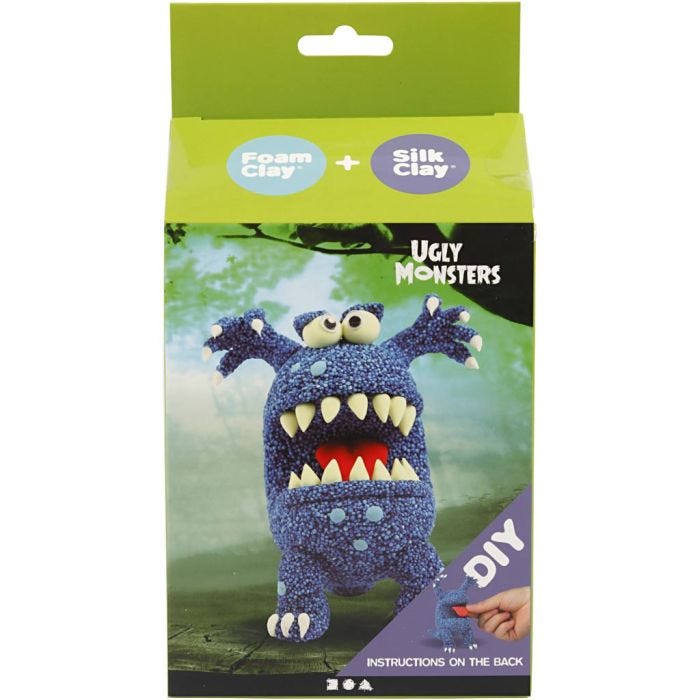 Funny Friends, monster, blue, 1 pack