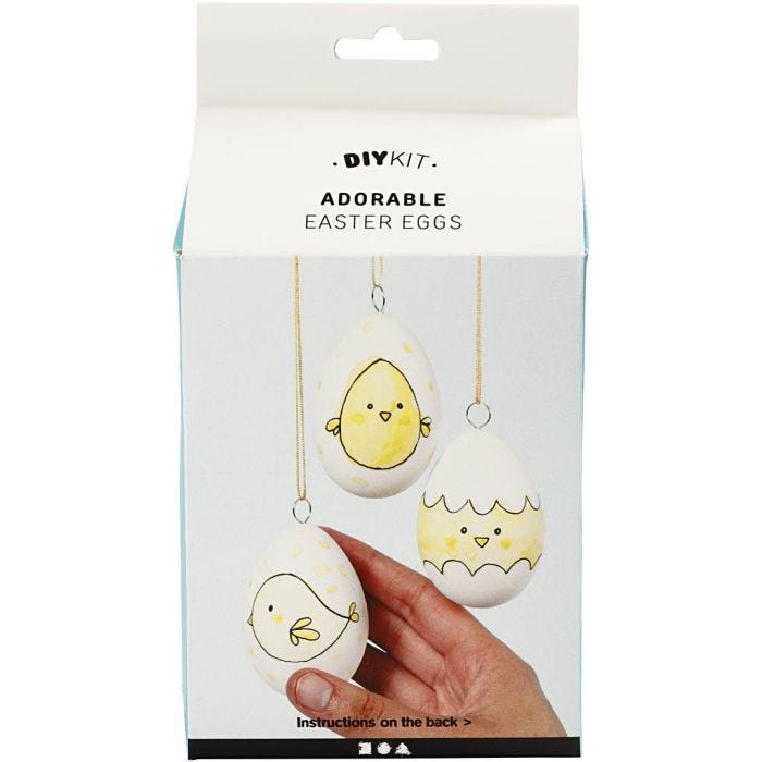 Easter Eggs, Friends and Family, 18 set/ 1 pack