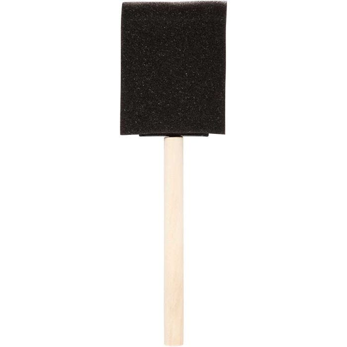 Foam Brushes, W: 50 mm, 10 pc/ 1 pack