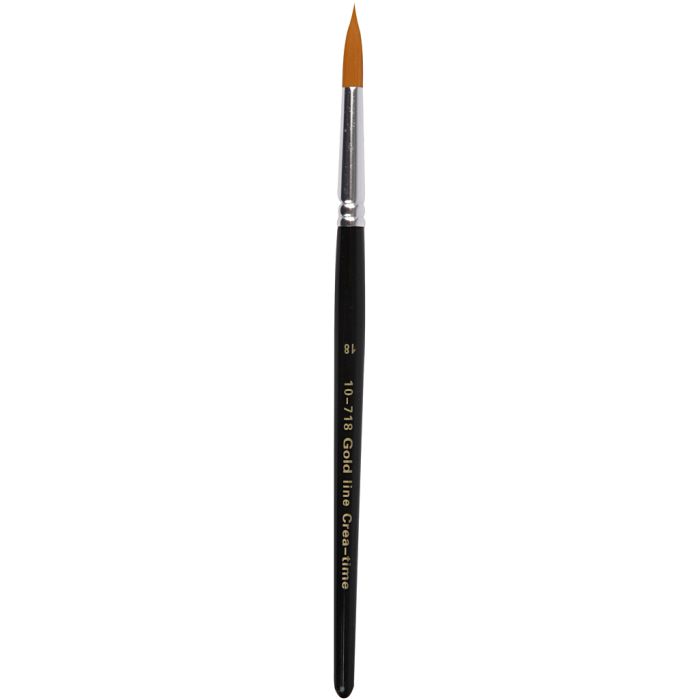Nylon Brushes, 18, L: 20 cm, W: 7 mm, round, 6pc/ 1 pack