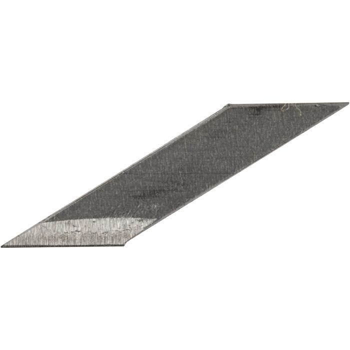 Art Knife Blades, W: 3 mm, 50pc/ 1 pack