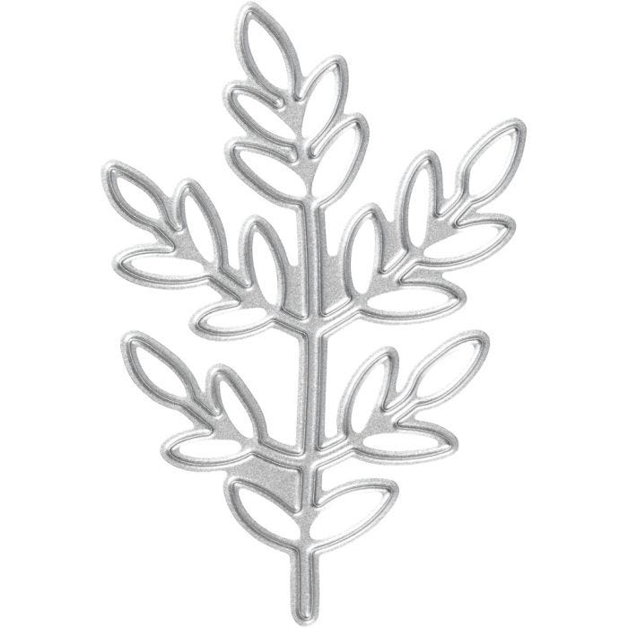 Die Cut, twigs, size 4,4x6,5 cm, 1 pc