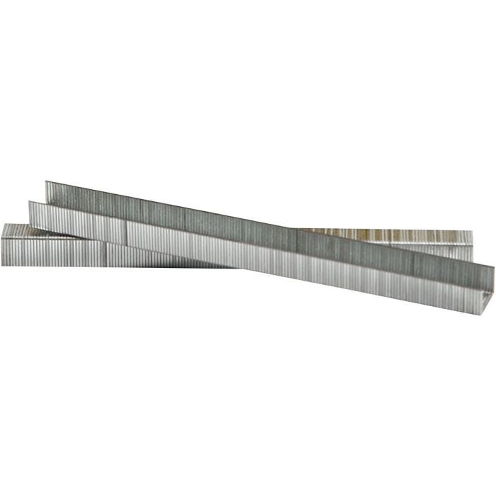 Staples, H: 8 mm, W: 10,5 mm, thickness 0,7 mm, grey, 1000 pc/ 1 pack