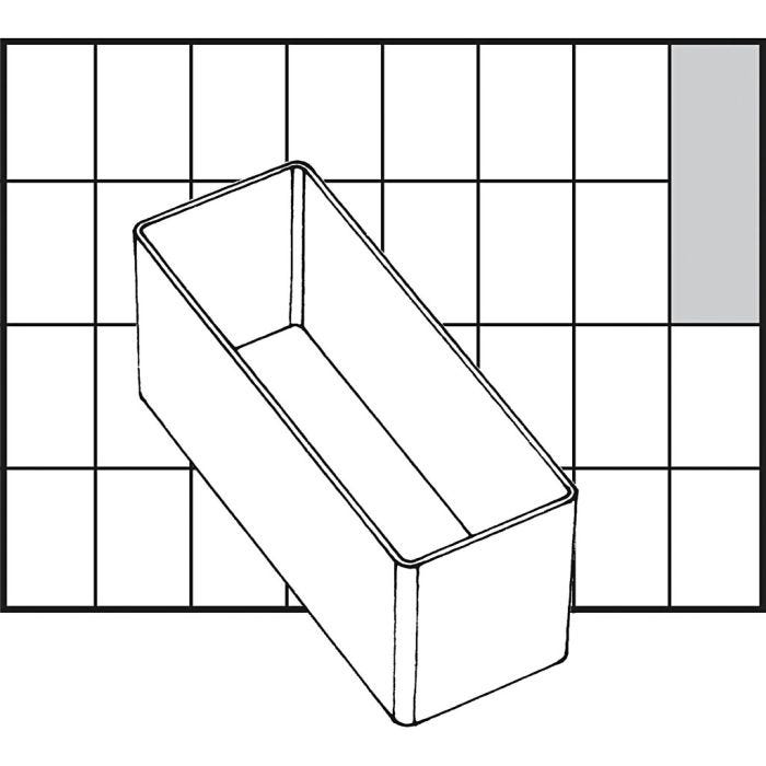 Insert Box, no. A9-2, H: 47 mm, size 109x39 mm, 1 pc